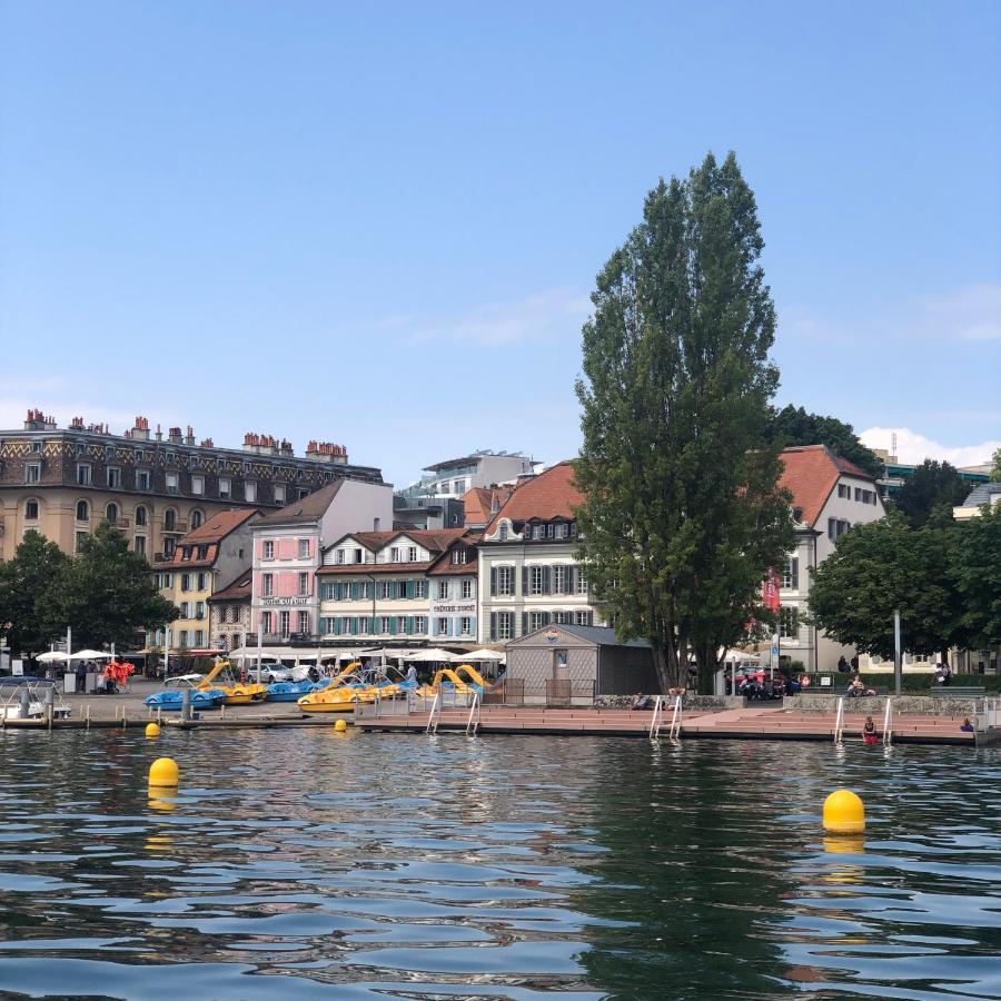 Hôtel du Port Lausana Exterior foto